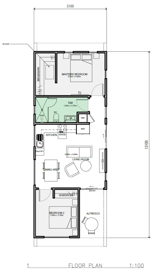peak floor plan